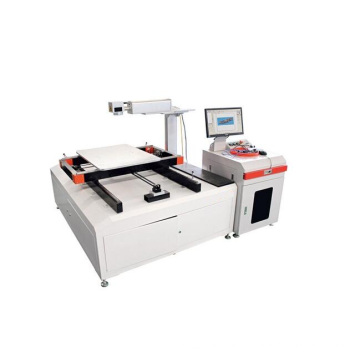 20W Fiber Laser Marking and Engraving Machine with 700*500mm Big Marking Range